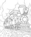 Hello Ninja Coloring Book